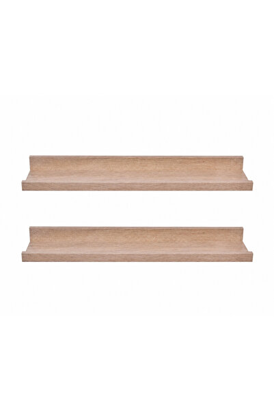 OEM Set of 2 wall shelves, MDF, finish, 48x10x4cm