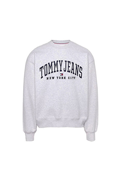 Tommy Hilfiger Hanorac bărbătesc tip Varsity, spălat, croială lejeră, mărimea L