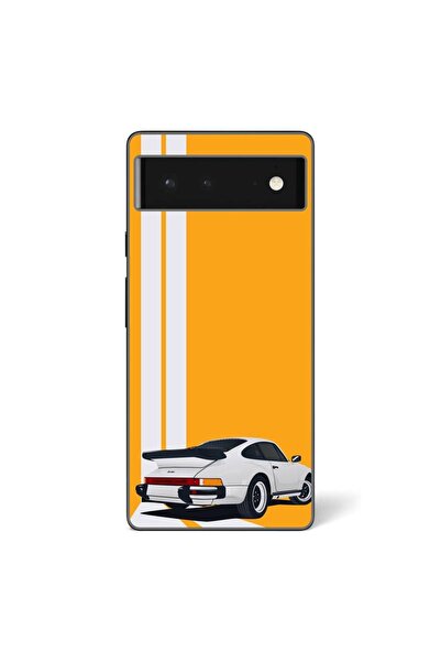 OEM Husa compatibila cu Google Pixel 6 Silicon Gel Tpu Model Porsche 911 Turbo