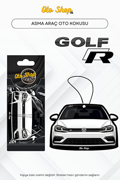 OTOSHOPTR GOLF 7.5 R Araba Kokuları Serisi Oto Araç Kokusu (Beyaz)