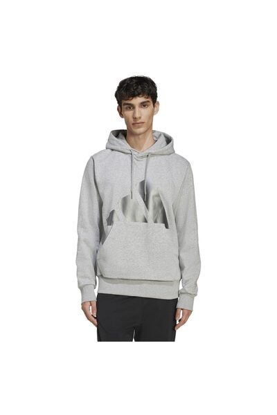 adidas Hanorac bărbătesc Essentials de sărbători cu 3 dungi L