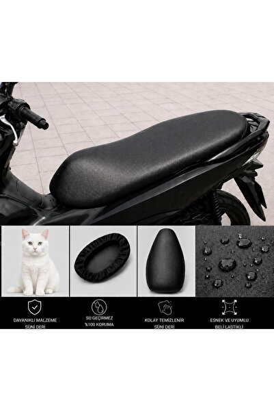 lawrenceshop Husa șeii motocicletei Mondial 125 MH Protecție impermeabilă pen...