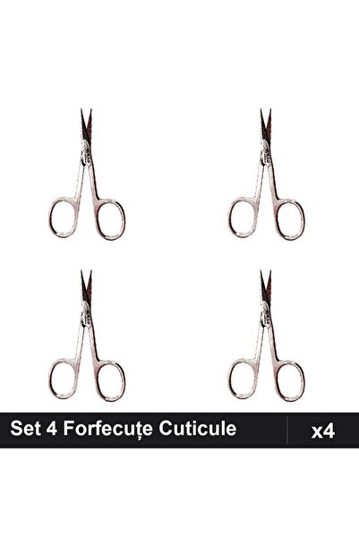 One Group Set 4 Forfecuțe Profesionale Cuticule One Group, Manichiura Pedichiură