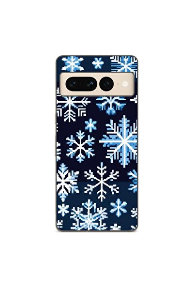 OEM Husa compatibila cu Google Pixel 7 Pro Silicon Gel Tpu Model Pixel Art Sn...