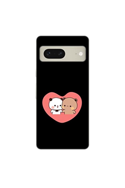 OEM Калъф, съвместим с Google Pixel 7, силиконов гел TPU модел Бубу Дуду със ...