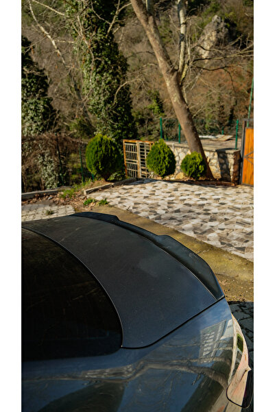 TMZ Garage Audi A4 B9 Bagaj Spoiler 2016-2024 | Parlak Siyah Sportif Arka Spo...