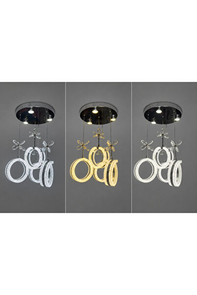 Home Üç Renkli Led Avize