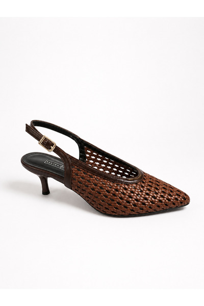 KARVENSHOES Πλεκτό στιλέτο καφέ 72