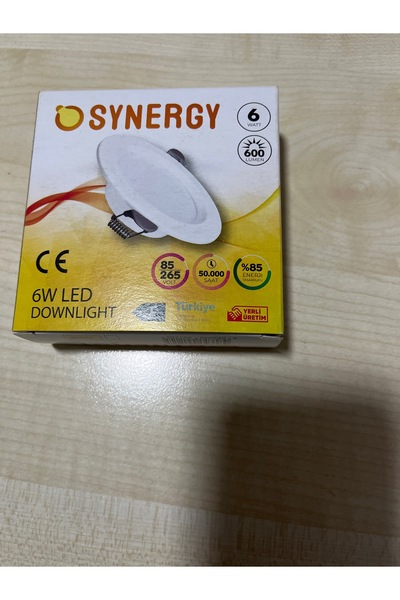 2 adet 6 wat led downlıght