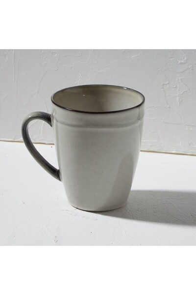 estia Κουπα Καφε Deline Stoneware 480ml Dove 07-24468
