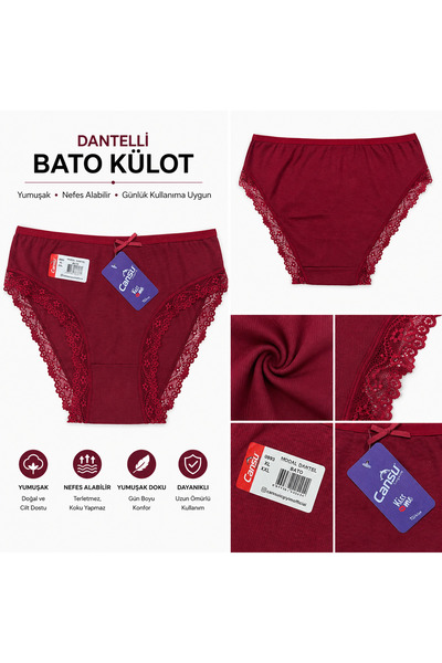 Cansu MODAL DANTELLİ BATO KÜLOT