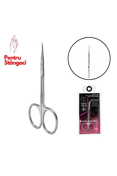 STALEKS Clește profesional pentru cuticule, pentru stângaci, Expert, SE-13/3