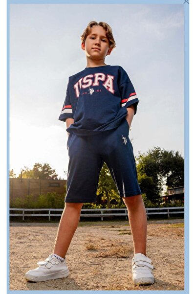 U.S. Polo Assn. Set pantaloni scurți pentru băieți U.S. Polo Assn, 9-15 ani, ...