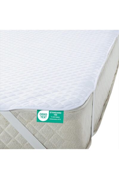 JEMIDI Waterproof Double Mattress Protector 160 x 200 cm - Breathable, Non-Sl...