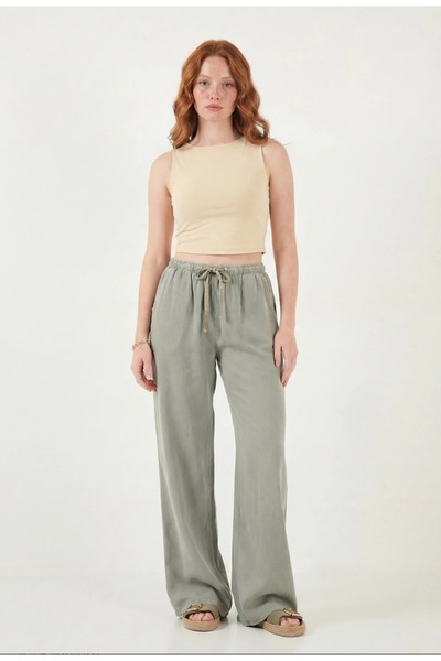 Double.Tt Women's Palazzo Cut Soft Fabric Top Quality Pants