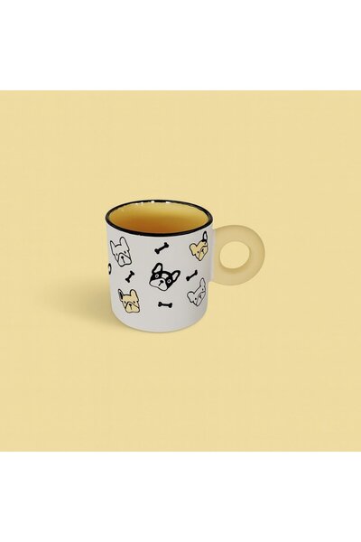 Midi Cute Animal Design Ceramic Mug