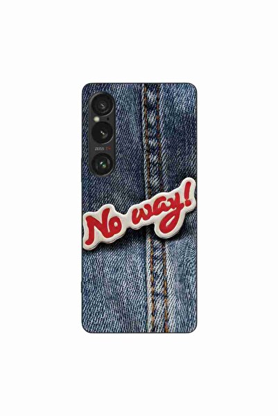 OEM Husa compatibila cu Sony Xperia 1 VI Silicon Gel Tpu Model No Way Jeans