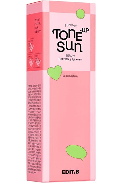 Yıldızan EDITB Ton Eşitleyici Pembe Tonlu Güneş Koruyucu Serum Edit.b Sunday ...
