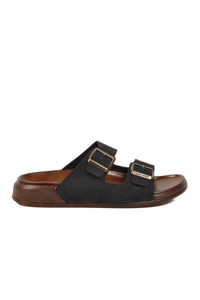 Pierre Cardin Black Men's Slippers Pc-7923 m