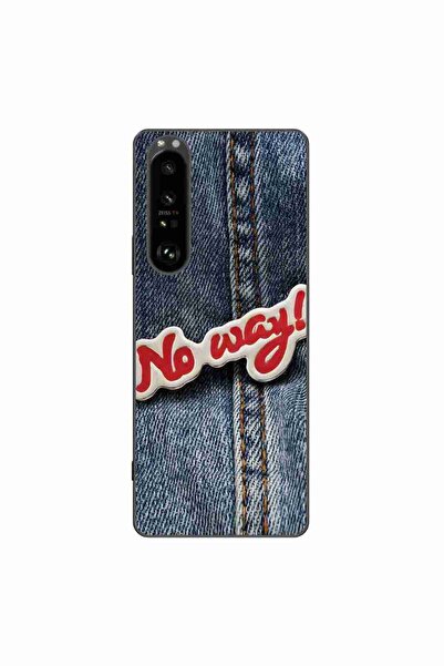 OEM Husa compatibila cu Sony Xperia 1 III Silicon Gel Tpu Model No Way Jeans