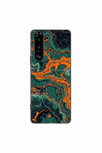 OEM Husa compatibila cu Sony Xperia 5 III Silicon Gel Tpu Model Soft Jade Marble
