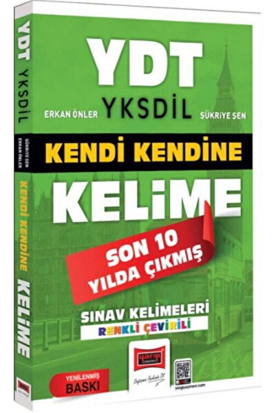 Yargı Yayınları YDT YKSDİL Kendi Kendine Kelime Son 10 Yılda Çıkmış Sınav Kel...
