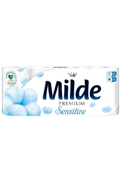 Vader Milde Hartie Igienica 8ROLE 3STRATURI Premium Sensitive,