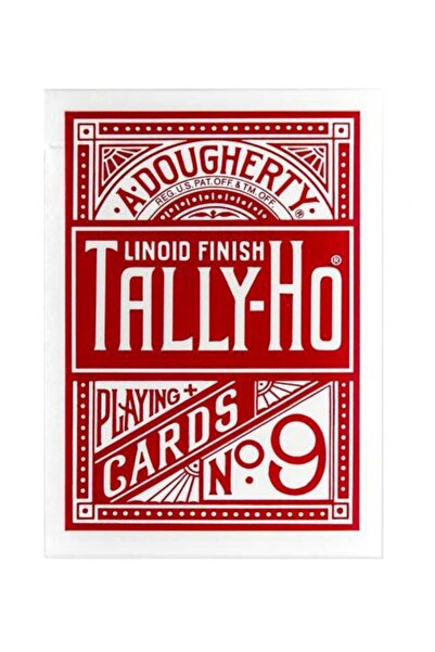 Bicycle Tally-Ho Circle Back - Rosu - Carti de Joc