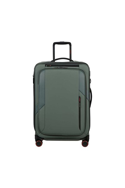 Samsonite Glazed - Spinner Yeşil 67/24 Körüklü Orta Boy Valiz