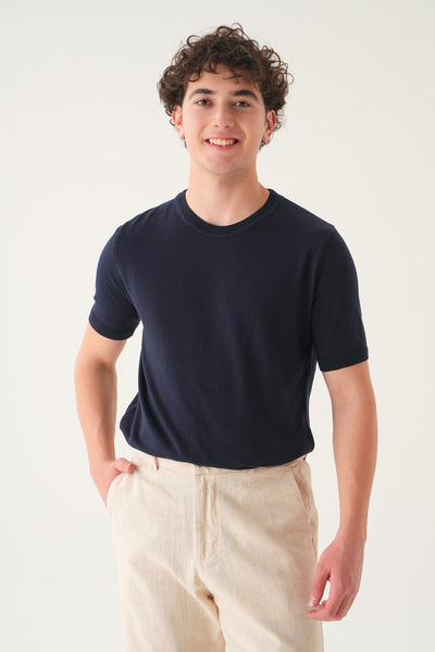 Gambocci Tricou cu croială normală |   Tricotaje casual pentru bărbați