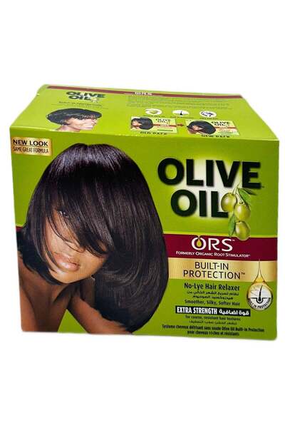 olive oil Extra Strength Hair Straightener & Smoothing Kit Olive Oil Built In...