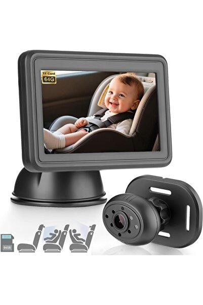 Other GEARMONSTER Cameră auto pentru bebeluși HD 1080P, 4.3 inch cu monitor, ...