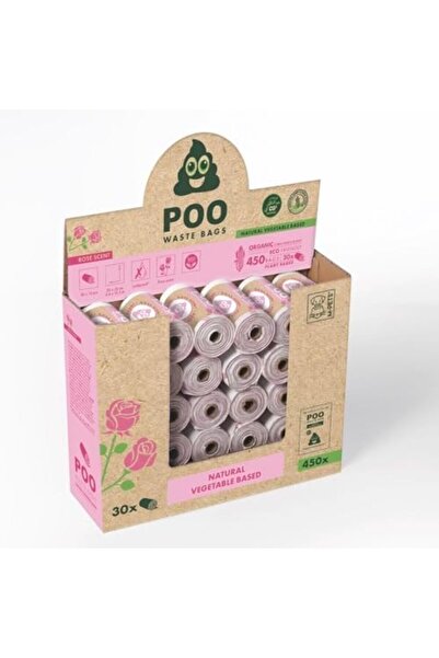 Yıldızan Heybemdecom Poo Dişki Poşeti̇ 15 Leafs Rose Scented 30Lu Paket 2026 ...