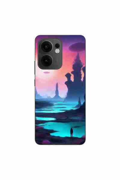 OEM Θήκη συμβατή με Oppo Reno13 F Σιλικόνης Τζελ TPU Μοντέλο Mystic Planet