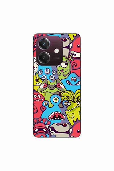 OEM Husa compatibila cu Oppo A60 5G Silicon Gel Tpu Model Squishi Monsters