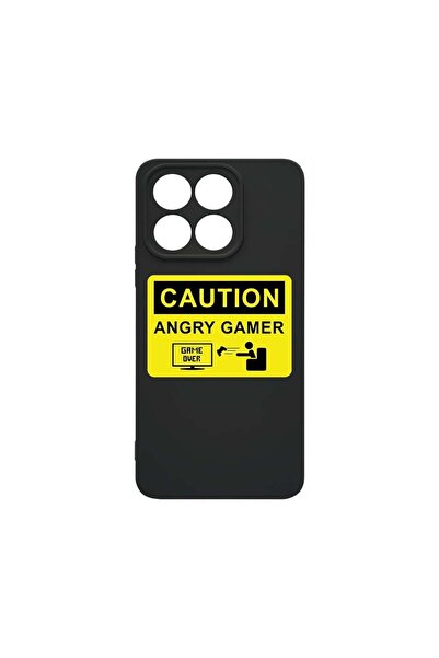bestcase Husa BestCase¬Æ Slim SIlicon 0.8MM, Compatibila Cu Honor X6a, Angry ...