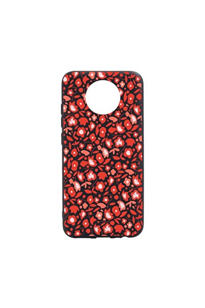 bestcase Husa Silicon, Compatibila Cu Honor Magic4 Lite, Red Floweres Pattern...