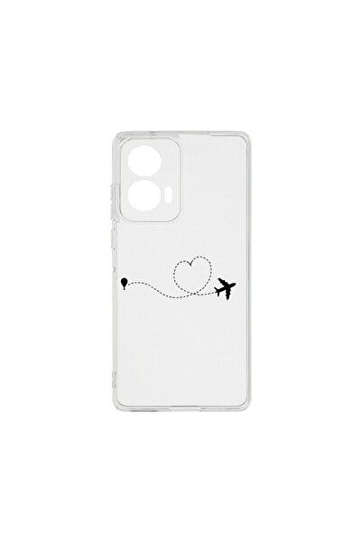 bestcase ¬Æ Husa Clear Silicon 2MM, Compatibila Cu Motorola Edge 50 Fusion, L...