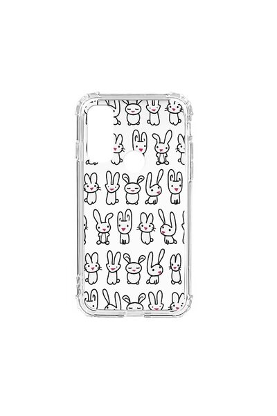 bestcase Husa Anti Shock Silicon Compatibila Cu Motorola Moto E20, Rabbits, M...