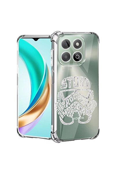 bestcase ¬Æ Husa compatibila Honor X8C, Anti Shock 1.5MM, Calligraphy Storm T...