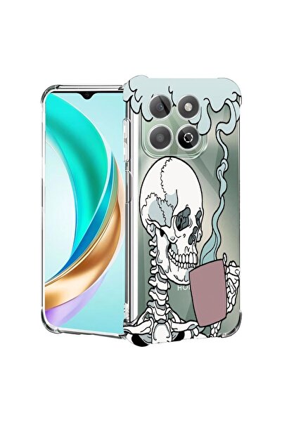 bestcase Θήκη για Honor X7c / 200 Smart με σχέδιο νεκροκεφαλής, Αντικραδασμικ...