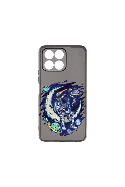 bestcase Θήκη Σιλικόνης Γραφίτη 1.5MM, Συμβατή με Honor X6, Αστροναύτης στη Σ...