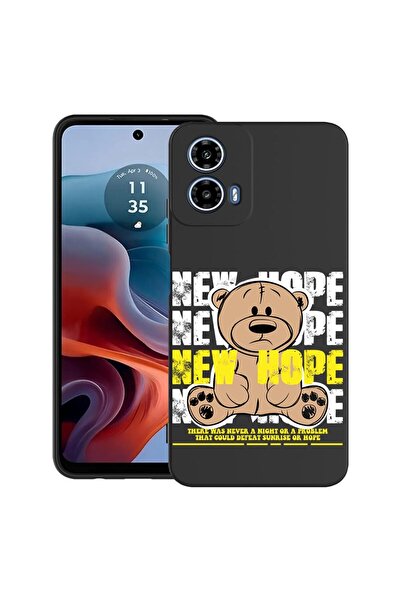 bestcase Θήκη για Motorola Moto G45 με σχέδιο Νέα Ελπίδα με αρκουδάκι, TPU Μα...