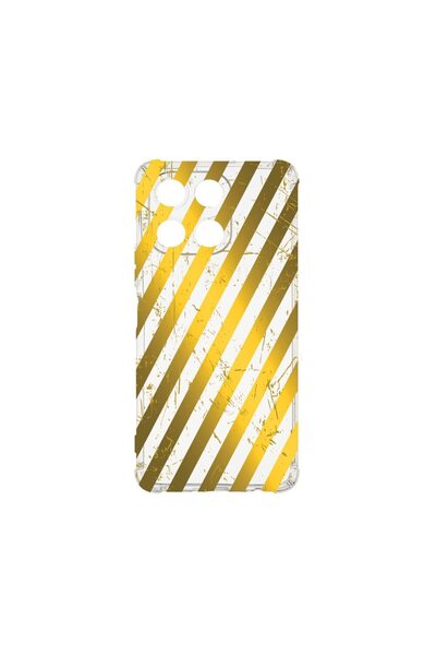bestcase Husa BestCase¬Æ Anti Shock 1.5MM, Compatibila Cu Honor X6a, Golden S...