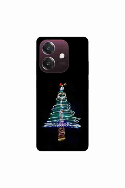 OEM Husa compatibila cu Oppo A40 Silicon Gel Tpu Model Craciun Brad Neon