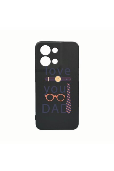 bestcase Husa Silicon, Compatibila cu Oppo Reno8 Pro, Love You Dad, Rezistent...