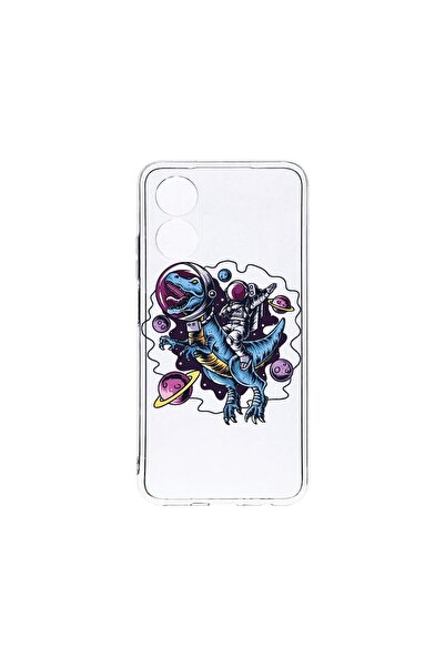 bestcase Husa BestCase¬Æ Clear Silicon 2MM, Compatibila Cu OPPO A17, Astronau...