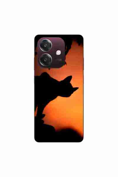 OEM Husa compatibila cu Oppo A40 Silicon Gel Tpu Model Halloween Pisica Neagra