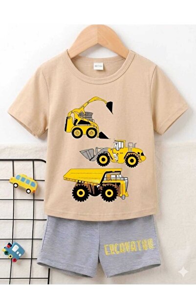 NC Nicee Clothes ΚΑΛΟΚΑΙΡΙΝΟ ΠΑΙΔΙΚΟ ΣΕΤ ΜΠΛΟΥΖΑΚΙ-ΣΟΡΤΣ ΟΥΝΙΣΕΞ (ΜΕ ΣΤΑΜΠΑ E...