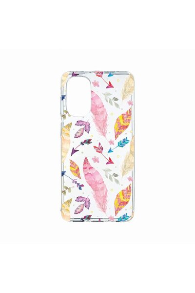 bestcase Husa Silicon, Compatibila Cu Motorola Moto G62 5G, Happy Feathers, R...